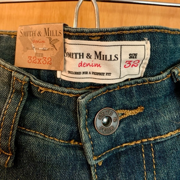 Smith & Mills Stretch Denim Jeans Vintage Desert - Men’s Size 32x32 - Picture 3 of 7